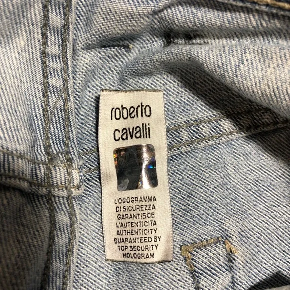 Roberto Cavalli Vintage Jeans Size 30 - Picture 4 of 8